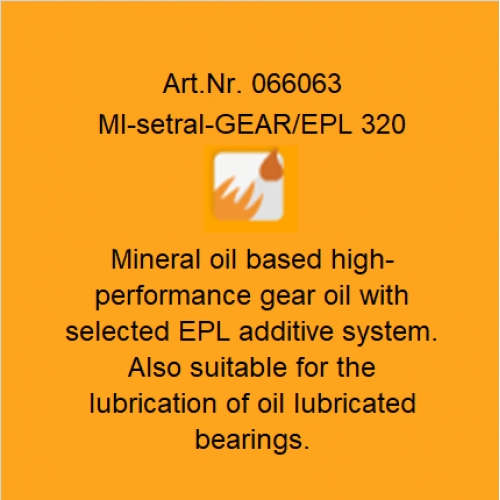 MI-setral-GEAR/EPL 320 (Mineral)