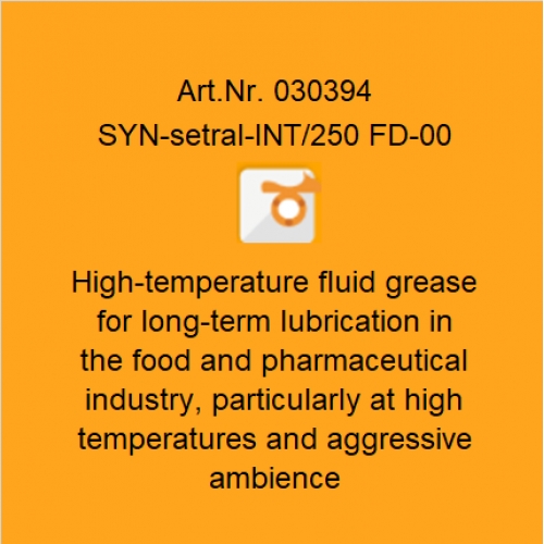 SYN-setral-INT/250 FD-00 (PFPE & PTFE)